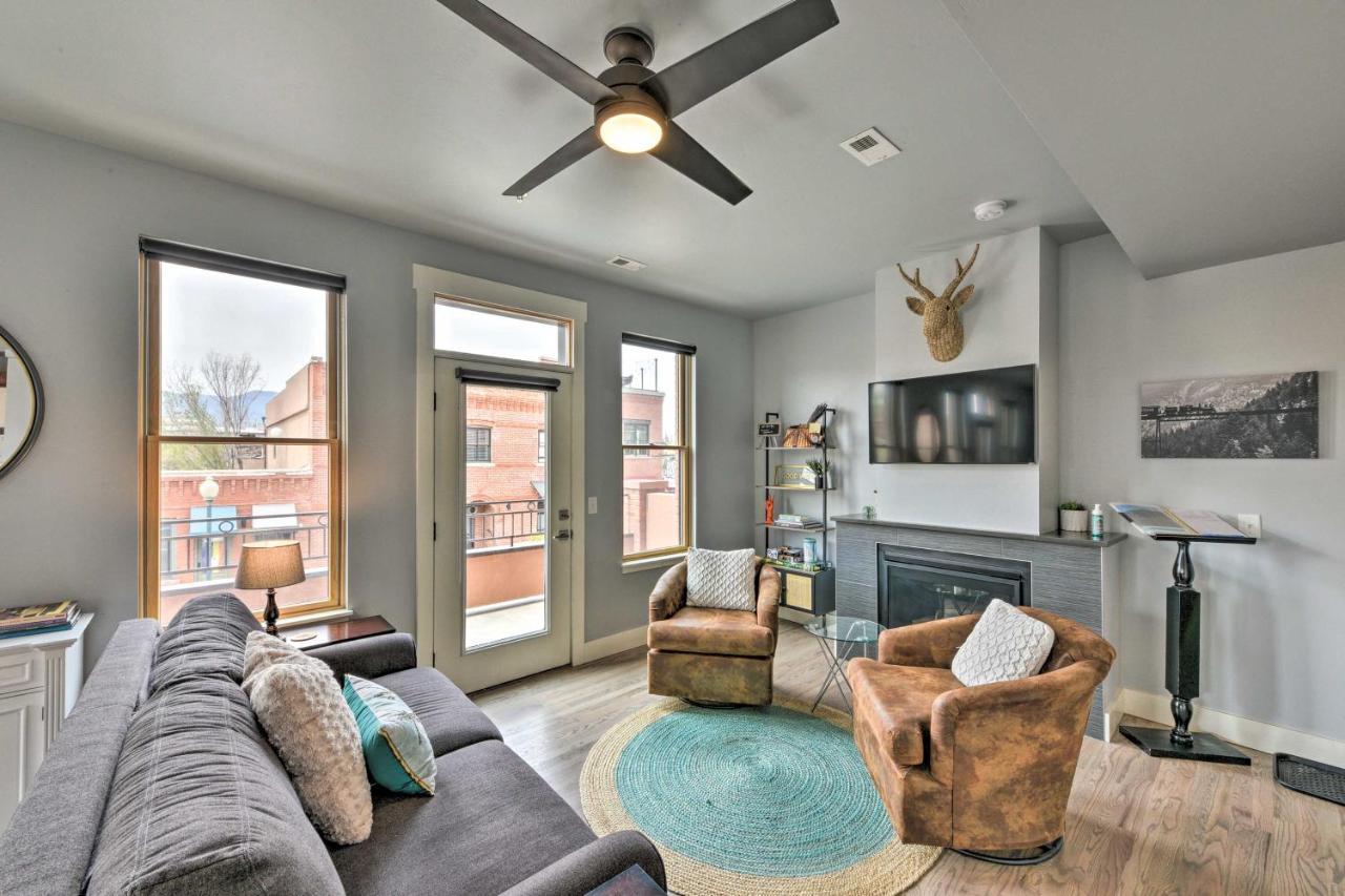 0660 Downtown Salida Condo With Balcony Exterior photo