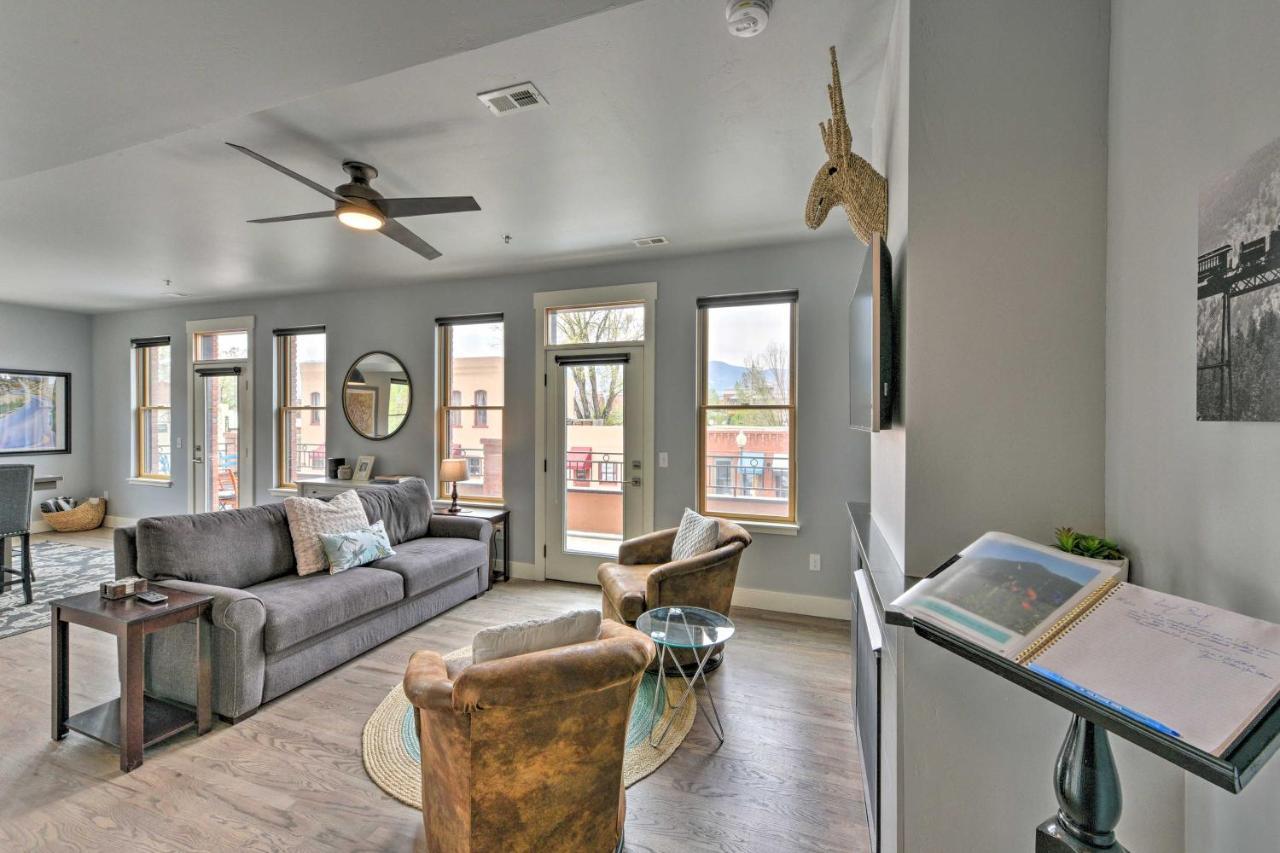 0660 Downtown Salida Condo With Balcony Exterior photo