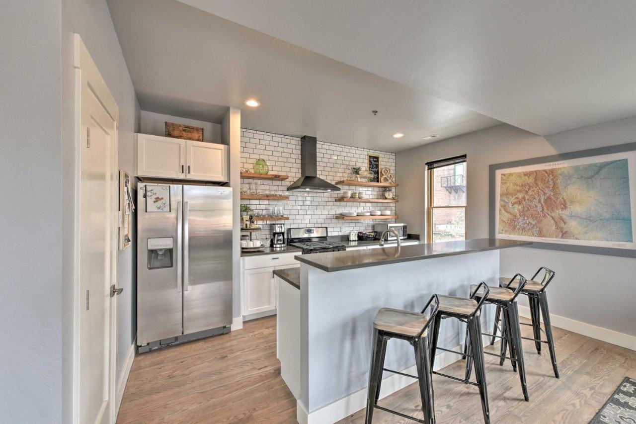 0660 Downtown Salida Condo With Balcony Exterior photo